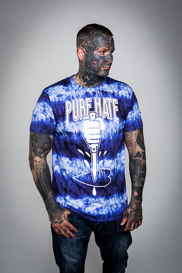 Pure Hate Fat Logo Batik Shirt