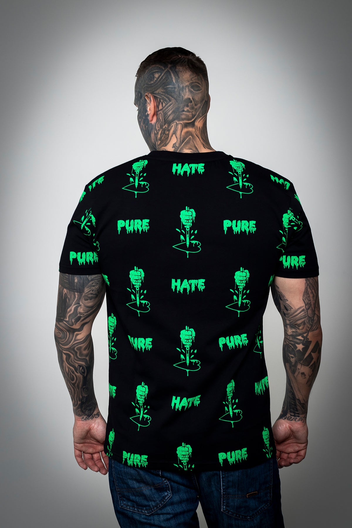 Pure Hate Slime Shirt black/green