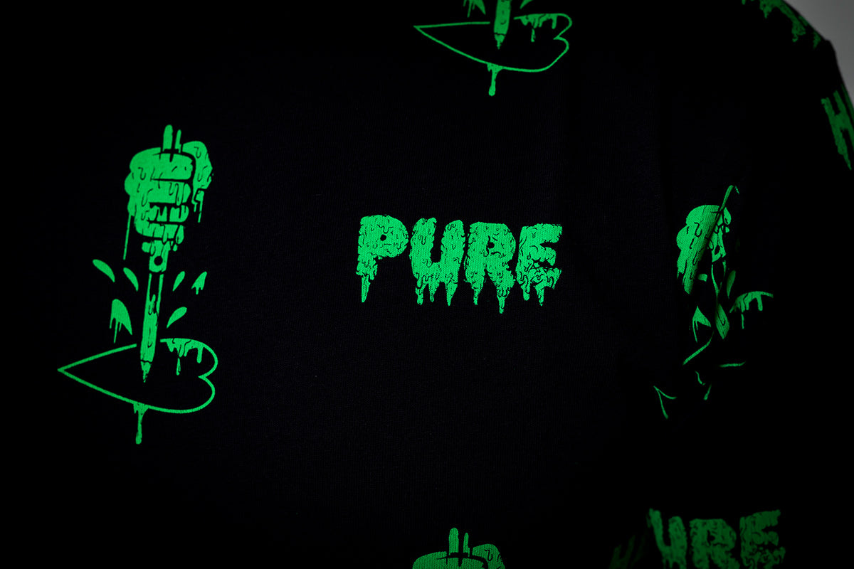 Pure Hate Slime Shirt black/green