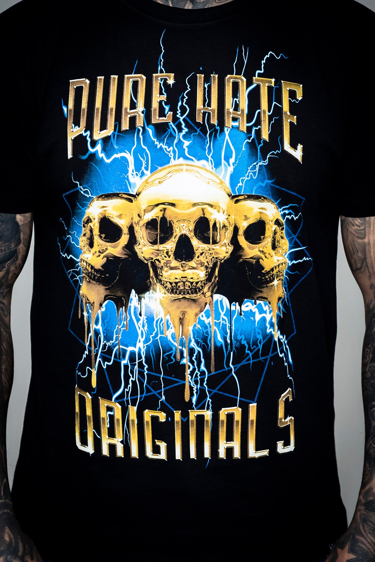 Pure Hate Memphis Skull Shirt