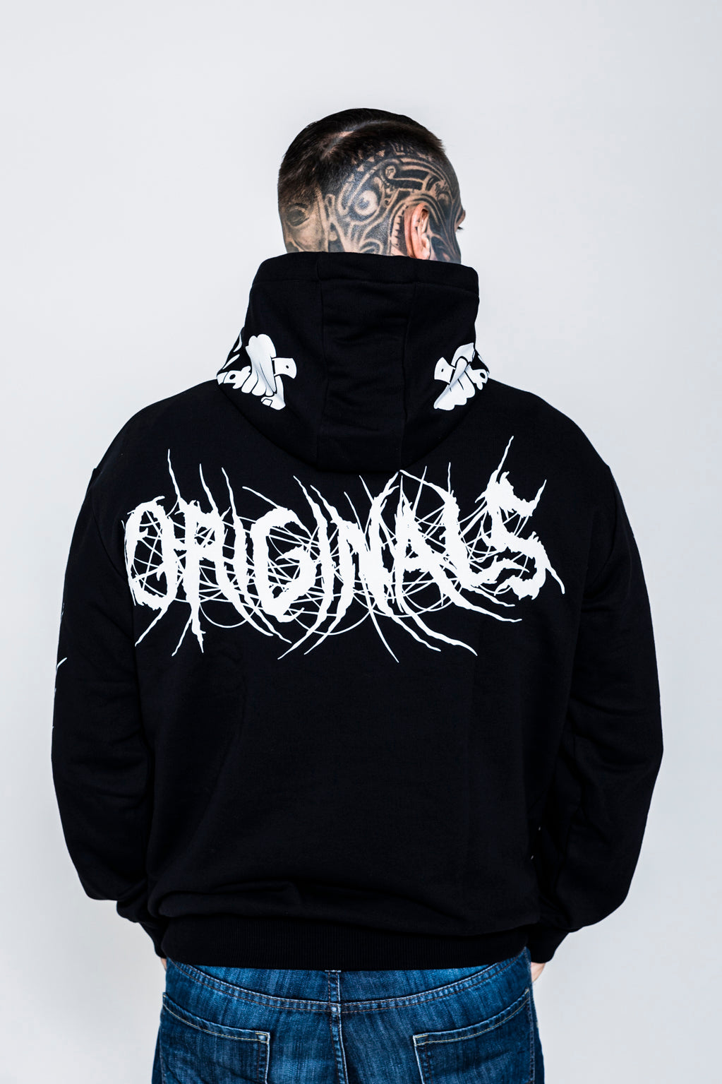 Pure Hate Evil Font Hoody