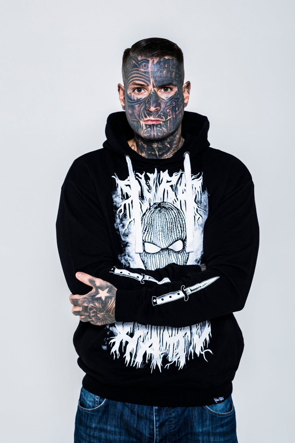 Pure Hate Mask Hoody