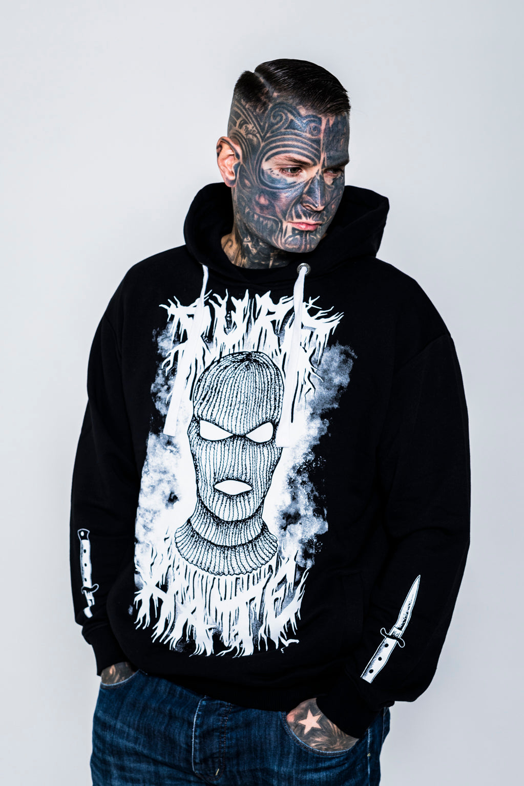 Pure Hate Mask Hoody